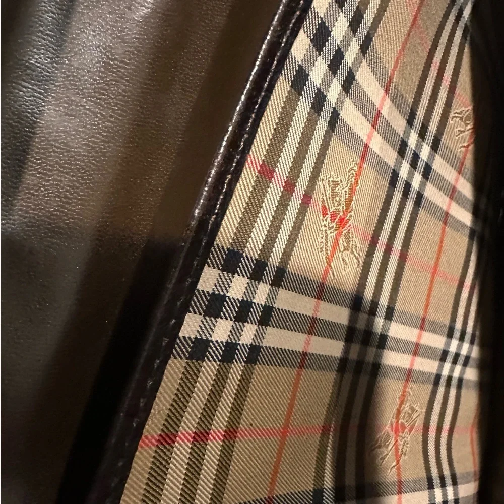 Burberry Tan and Black Bag Nova Bag
